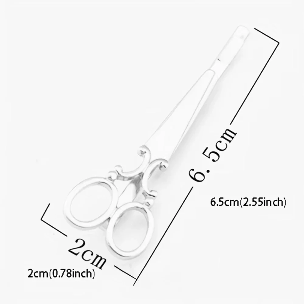 Silver Hair Scissors Bobby-pin Set